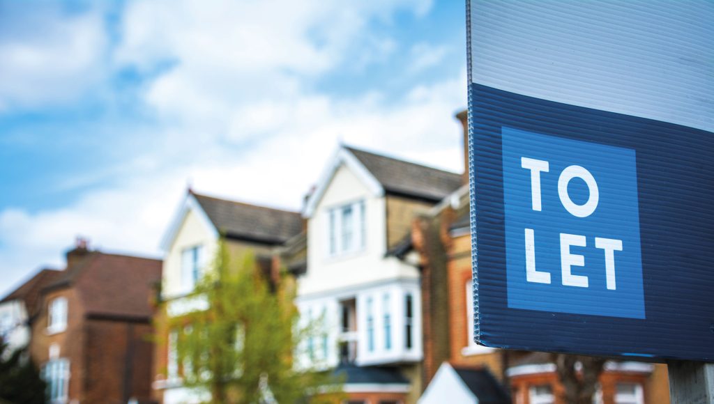 A close up image of a To Let sign.